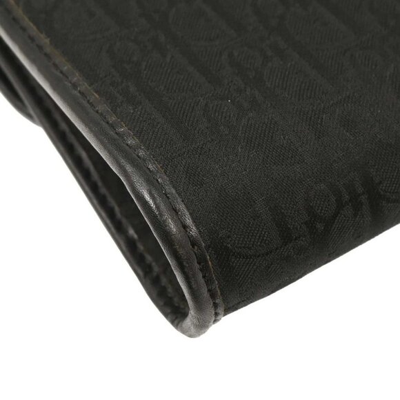 Christian Dior Black Canvas Trotter Shoulder Bag AQ00205 - Picture 4 of 10